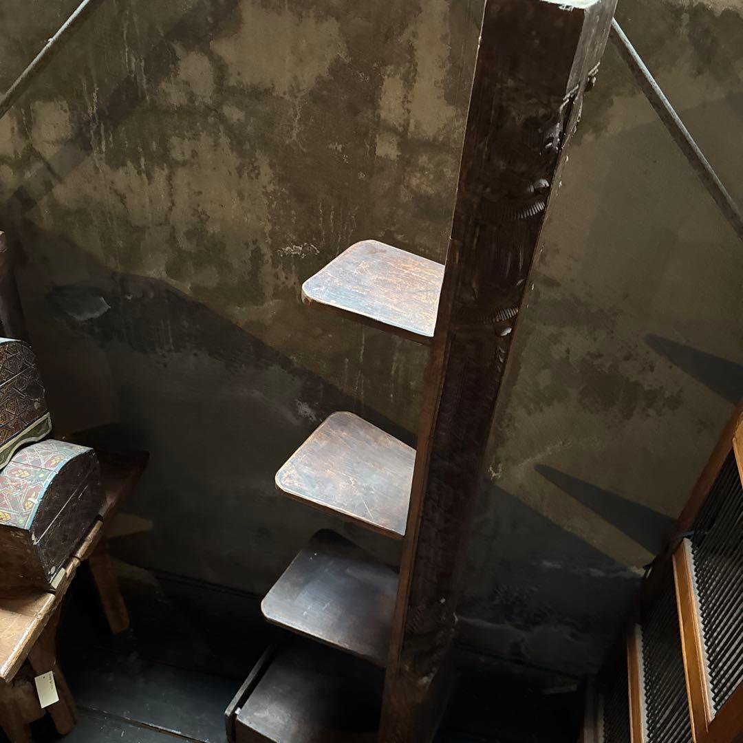 インド彫刻ラック