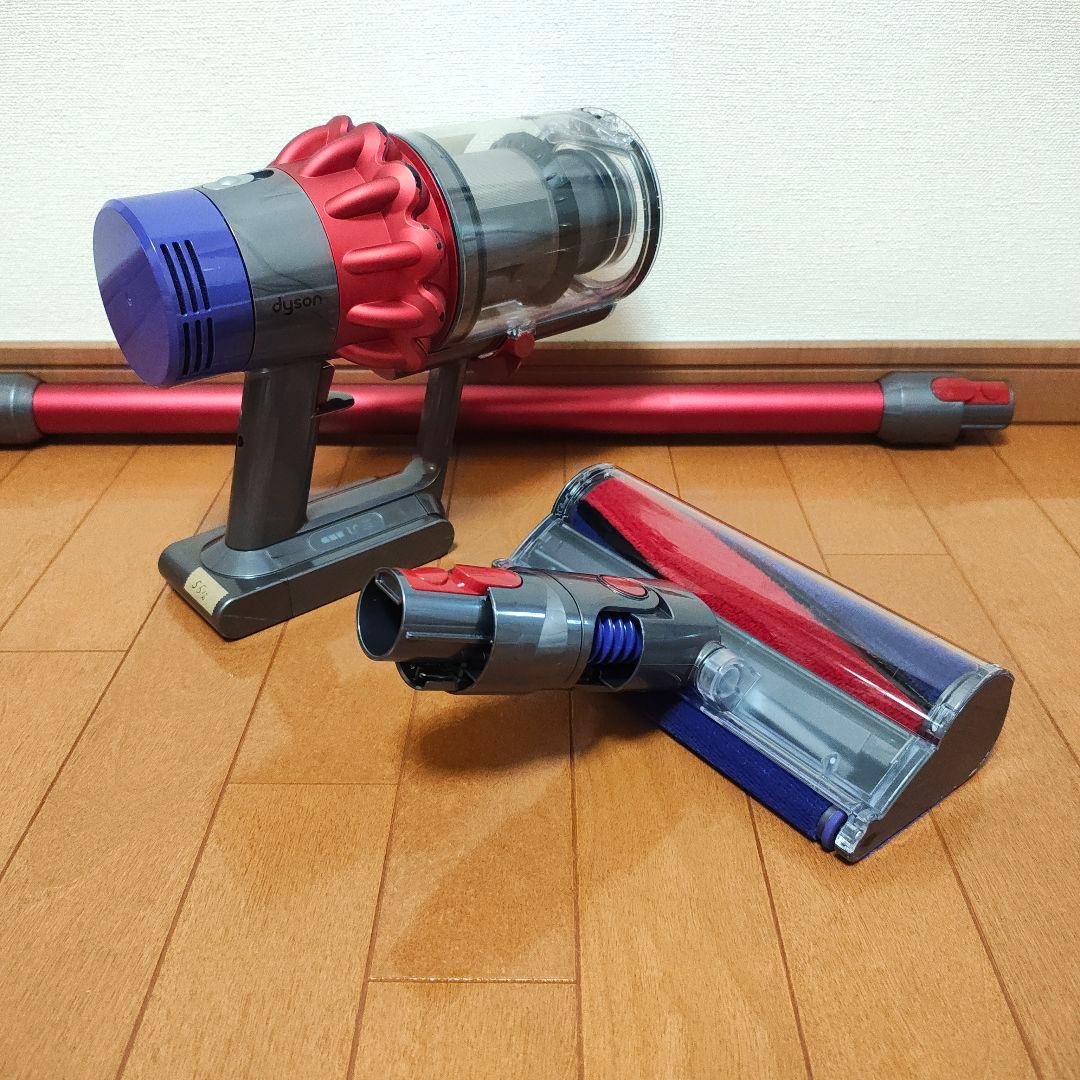 【55分】dyson SV12 / V10 fluffy 赤色