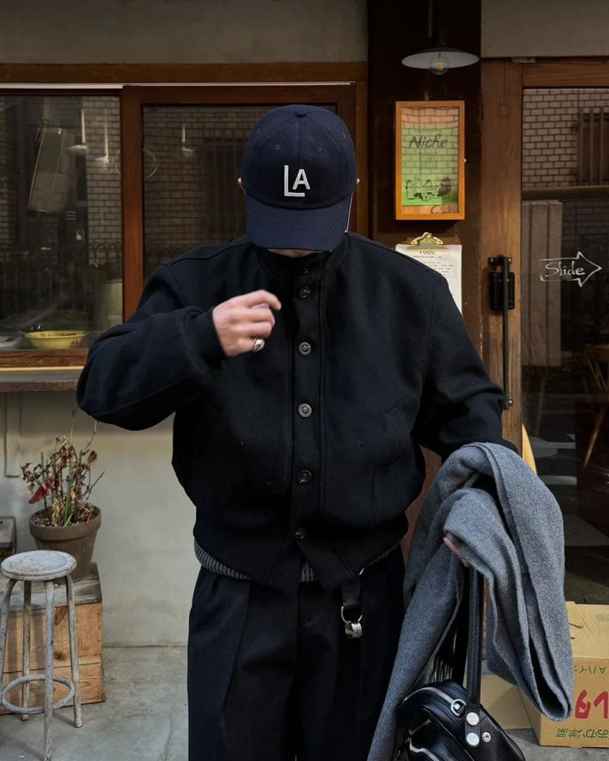 YOLO スタンドアップウールジャケット