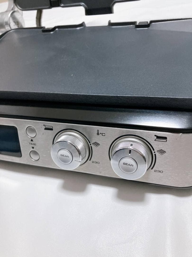 動作品　訳有　 CGH1011DJ デロンギ BBQ＆コンタクトグリルプレート