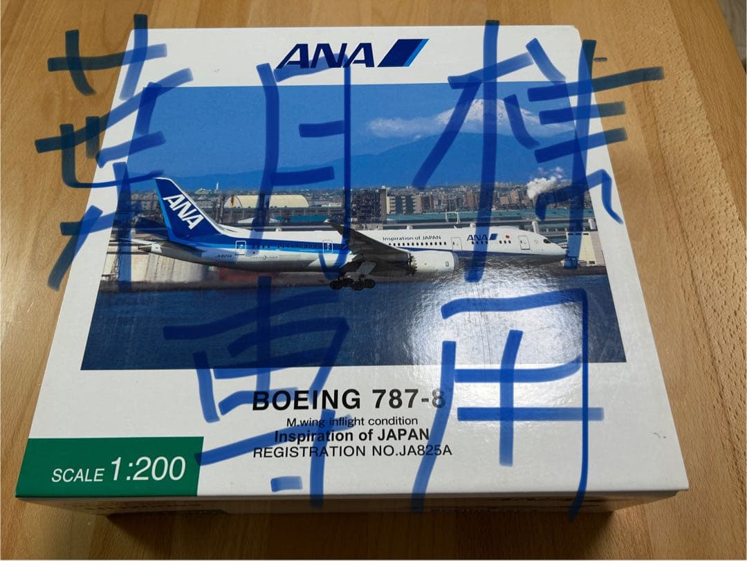 1/200 ANA 787-8 葉月