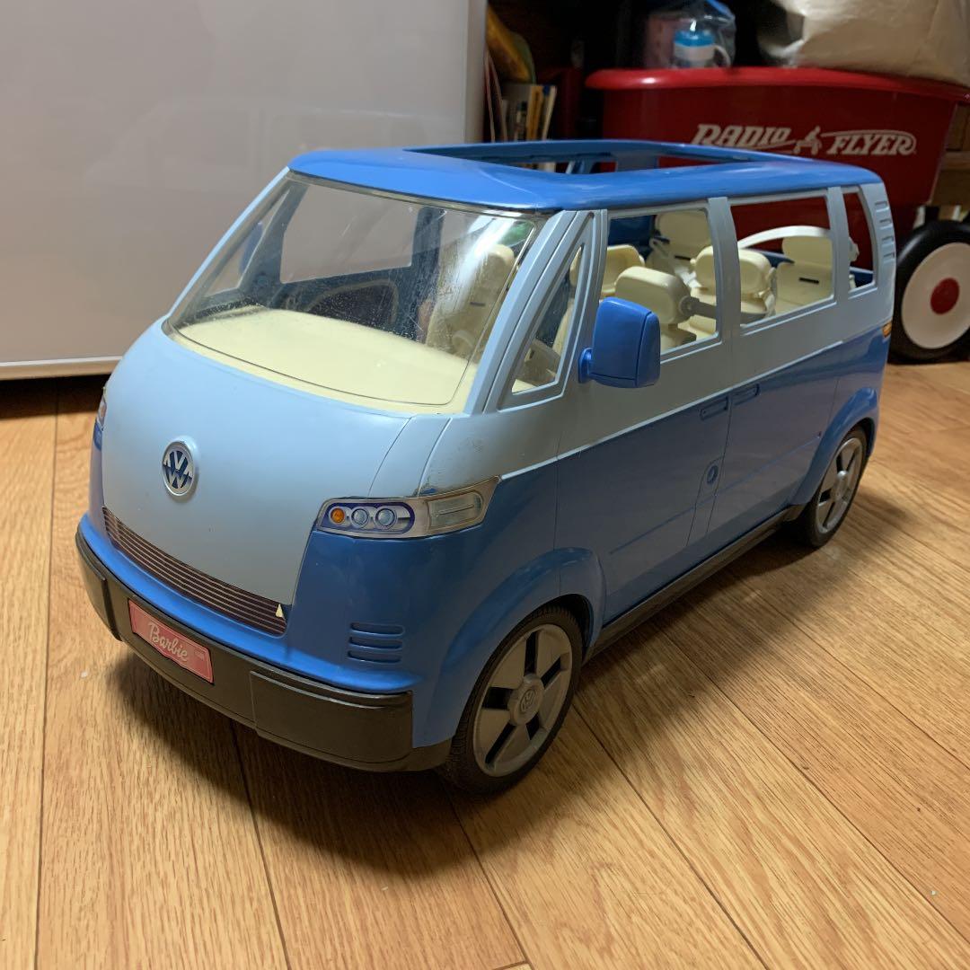 ミニカー Barbie Volkswagen Microbus