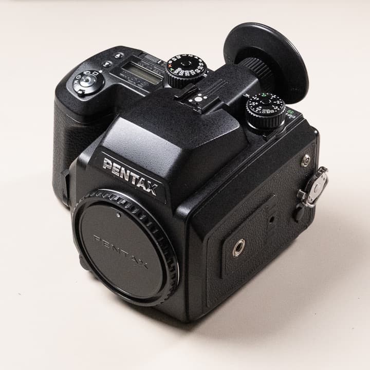 PENTAX 645NII ボディ フィルムバック付き
