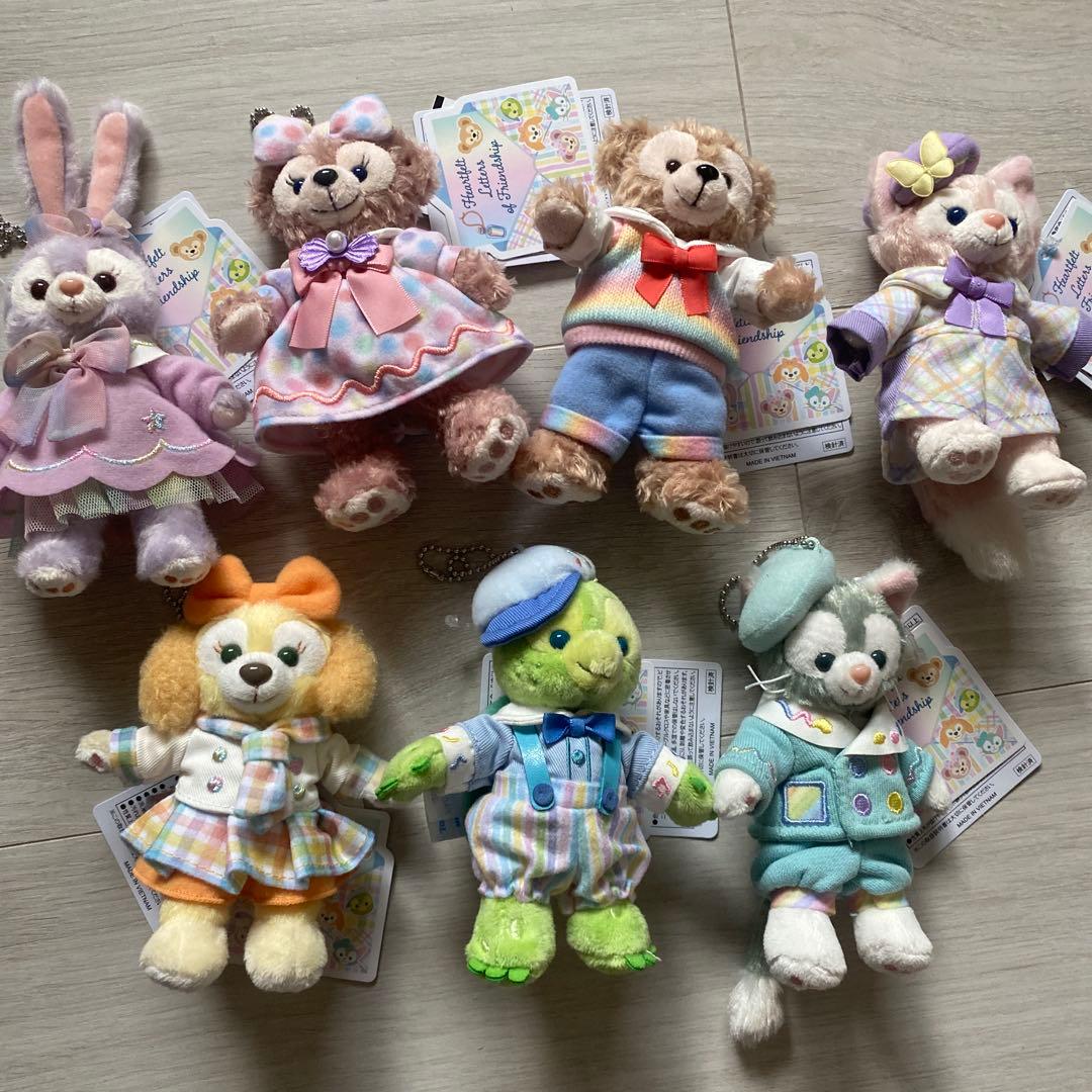 ディズニーシー＊ハートフェルト・レターズ・オブ・フレンドシップ　7体