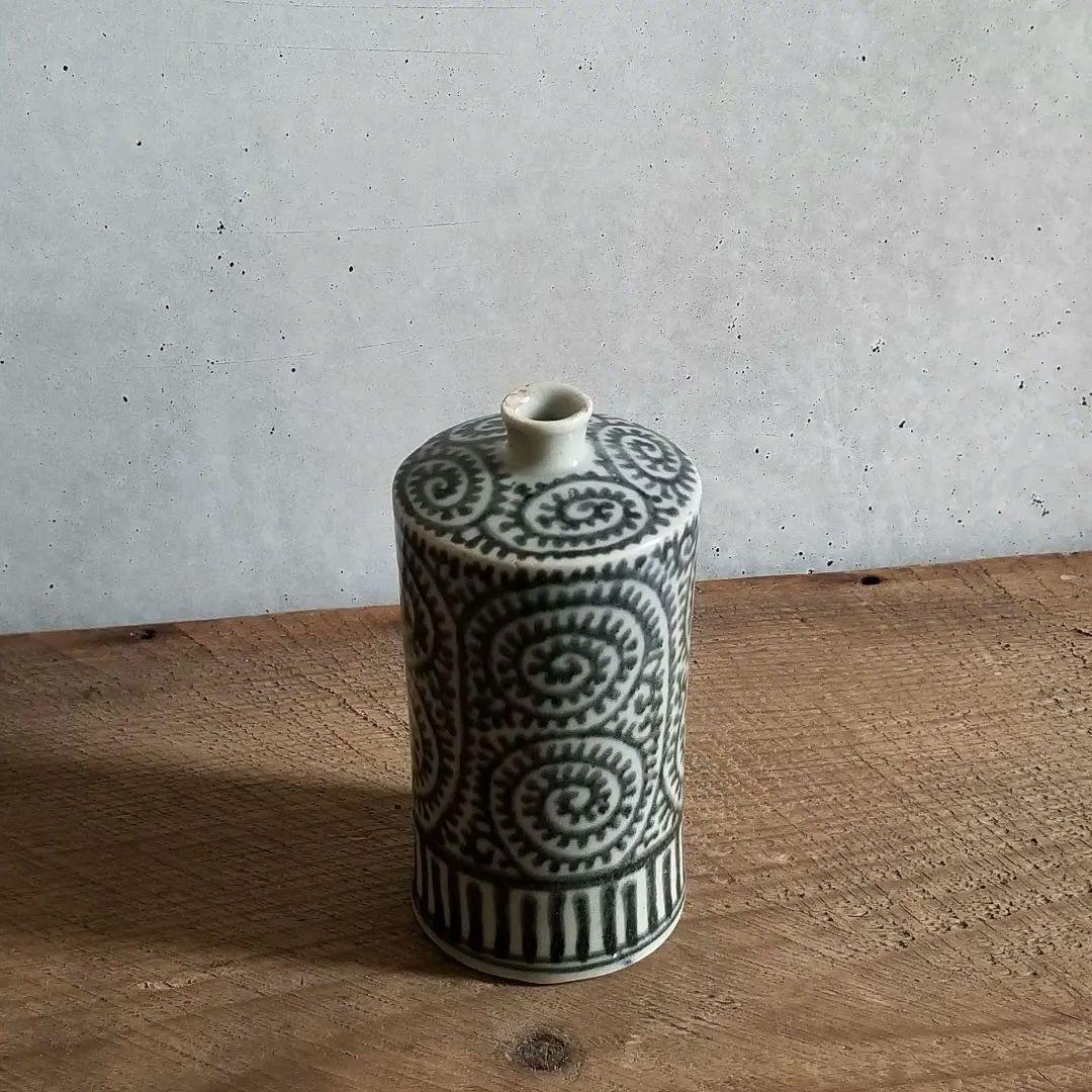 古伊万里 蝋燭徳利 ろうそく 徳利 江戸時代 くらわんか 蛸唐草 酒器