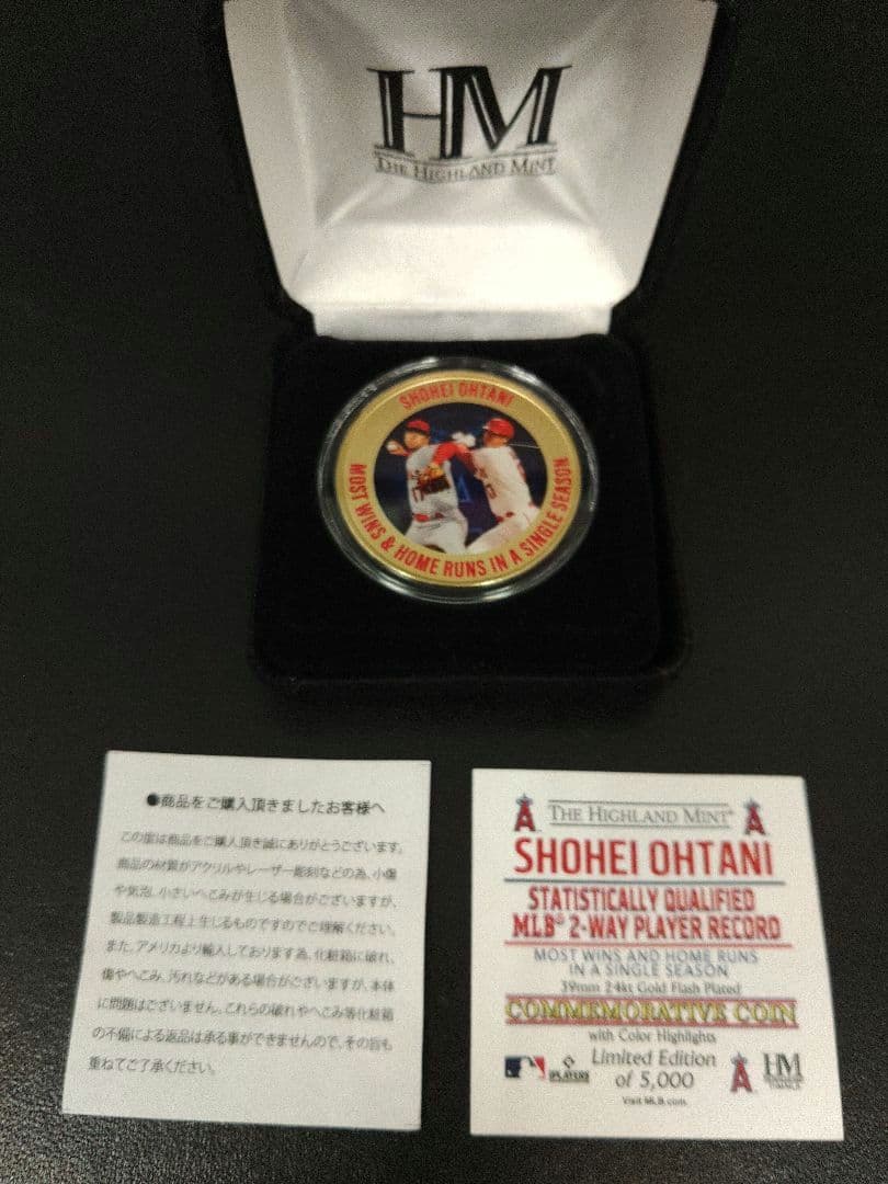大谷翔平 2022 100号HR記念ゴールド(411/1000個数量限定)