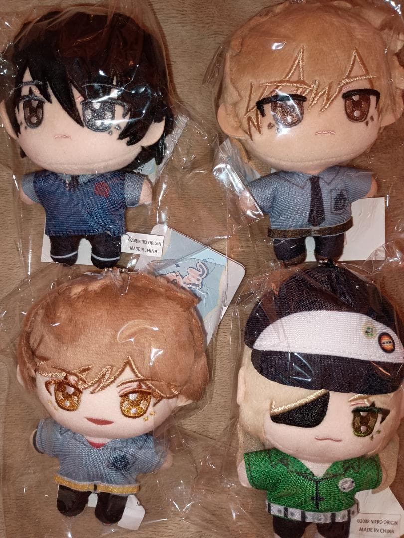 キラメモ◆ニトロキラル　sweet pool スウィートプール　ぬいパル　4種