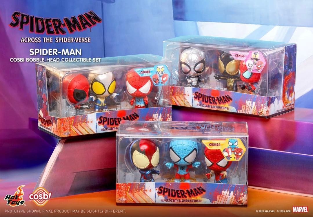 コスビ スパイダーバース 4セット