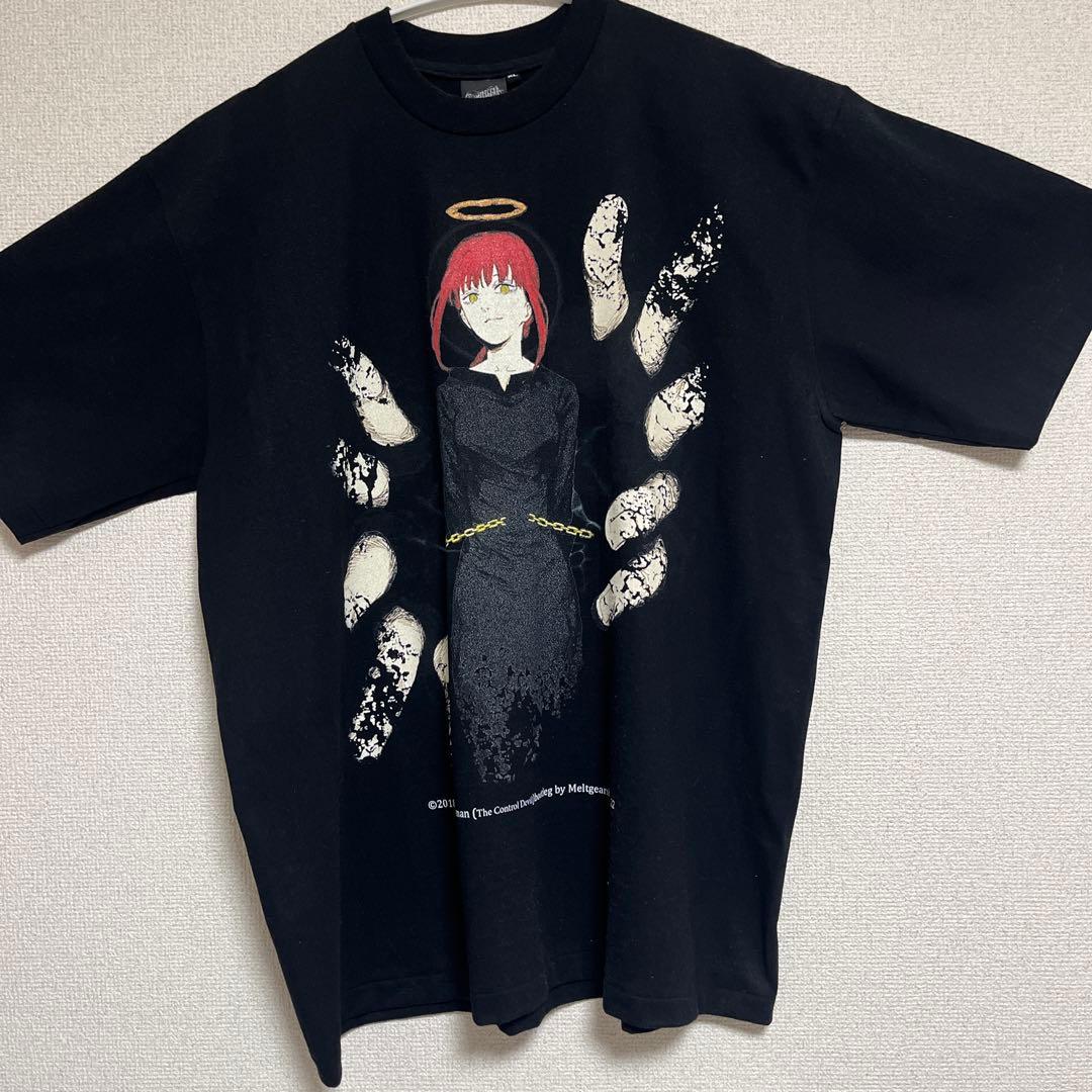 新品 チェンソーマン アニメTシャツ XLマキマ 支配の悪魔 闇の悪魔 黒