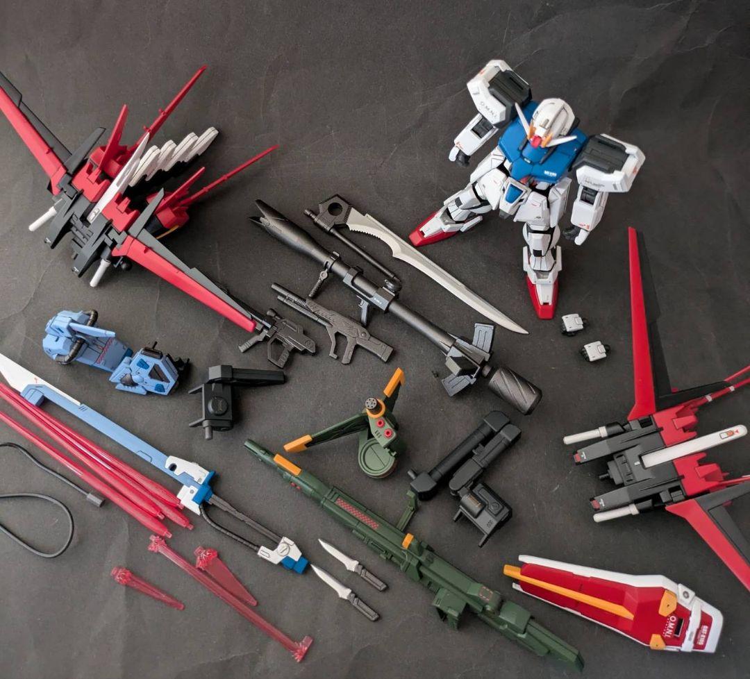1/144パーフェクトストライクガンダム（HG＋オプションパーツ0102）完成品