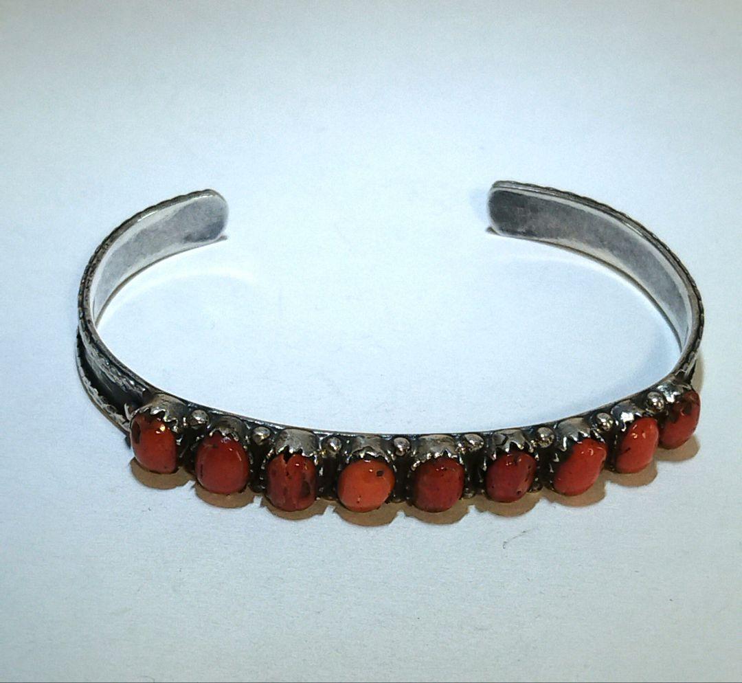 インディアンジュエリー　ナバホ族　ターコイズバングル