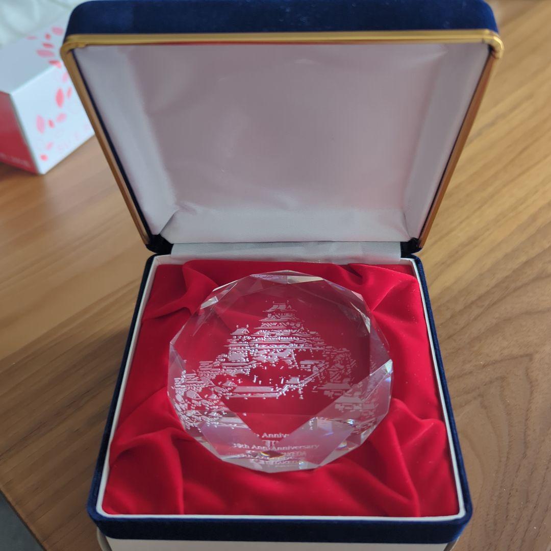 【限定品】姫路城30th Anniversary Takeda クリスタルガラス