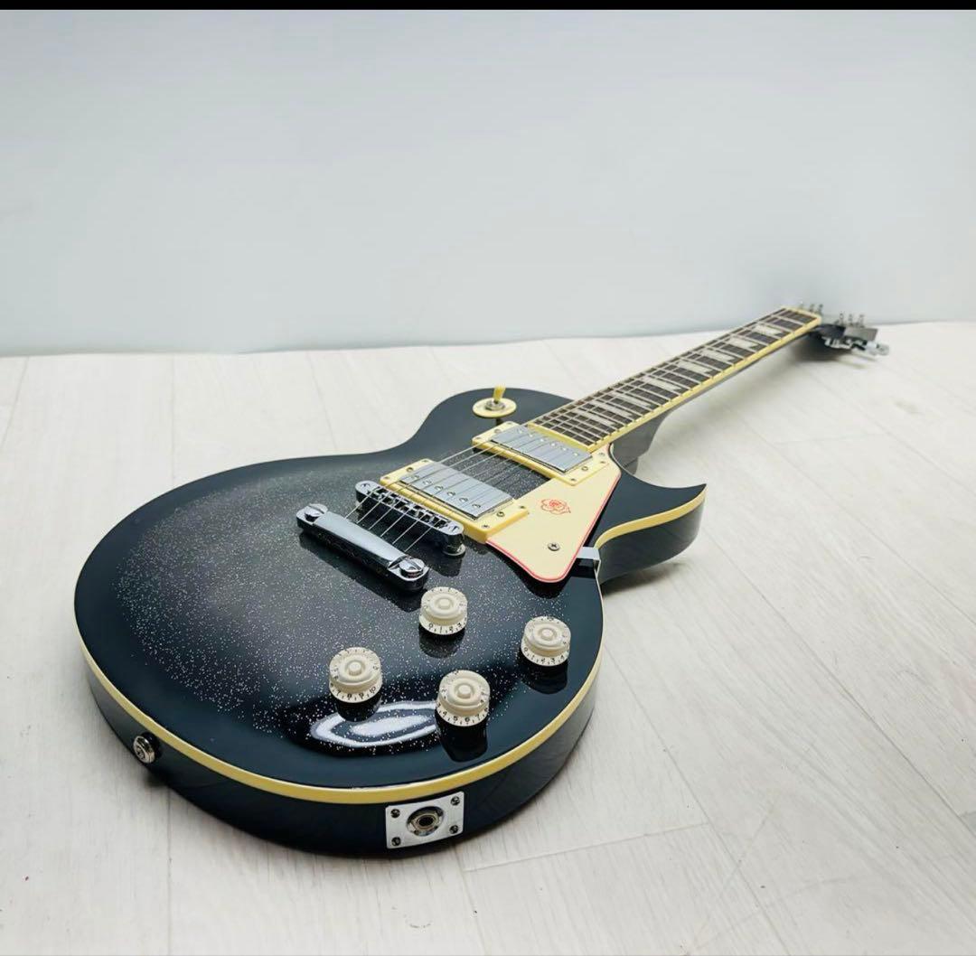 レスポールタイプ エレキギター ブラック