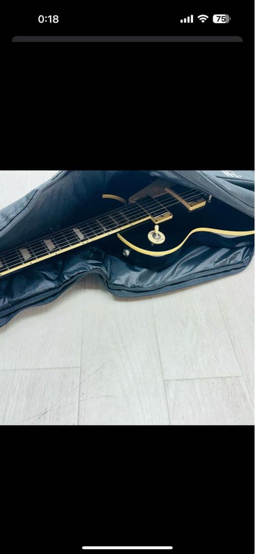 レスポールタイプ エレキギター ブラック