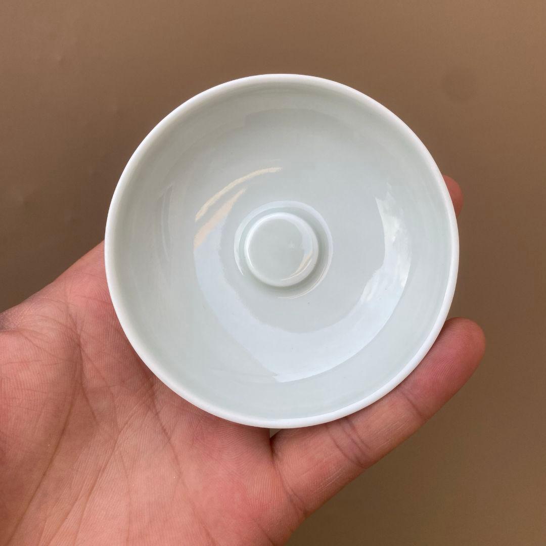 景徳鎮 元青花磁器魚藻紋懸停二才蓋碗 茶碗 煎茶器