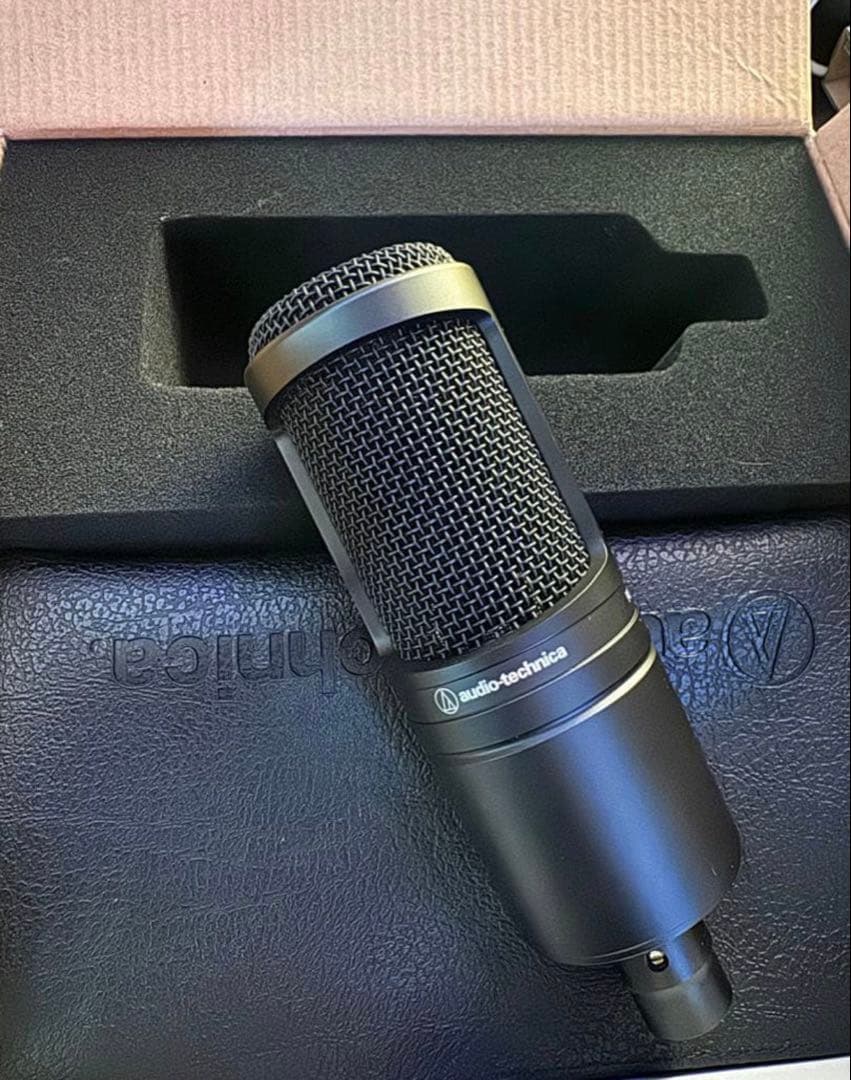 【AT2020】オーディオテクニカ　コンデンサーマイク