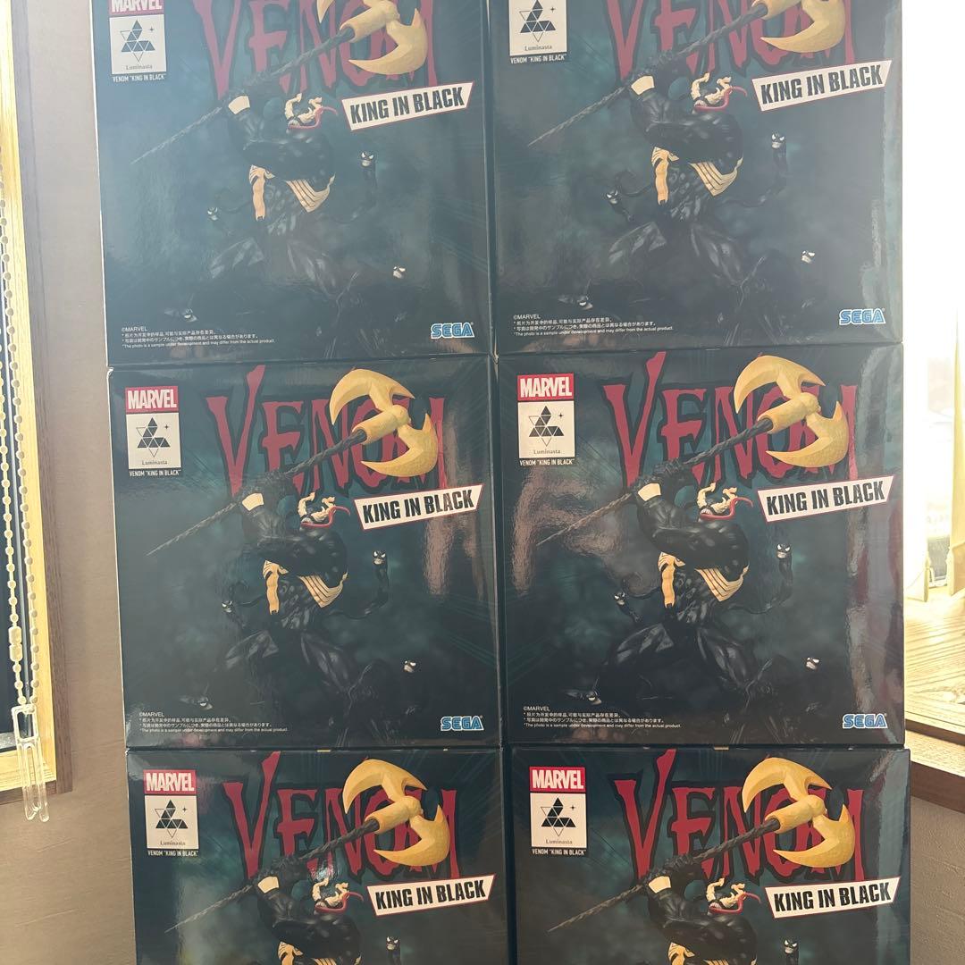 MARVEL VENOM KING IN BLACK ヴェノム　フィギュア　6個