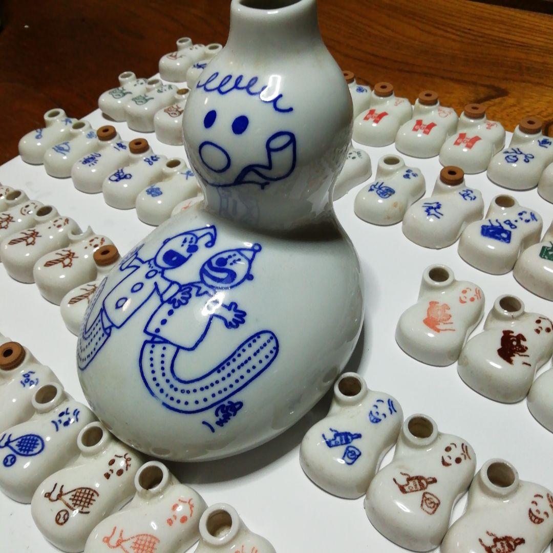 シュウマイの醤油入れ130個35年集めました。大の非売品もお売りします。