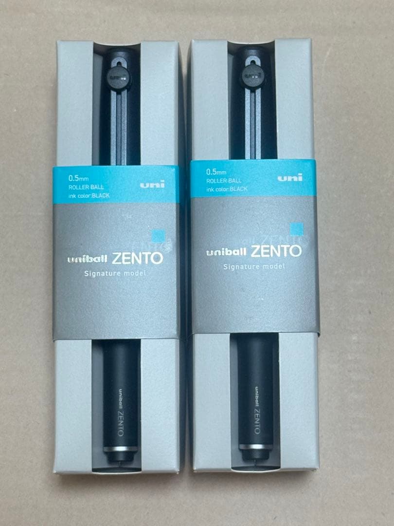 uniball ZENTO ユニボールゼント シグニチャ - ブラック 2本