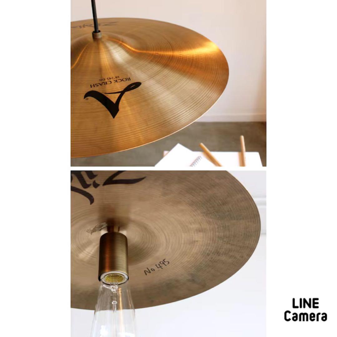 p*o様 ディクラッセ シンバル ペンダントランプ 18インチ 照明 ジルジャン