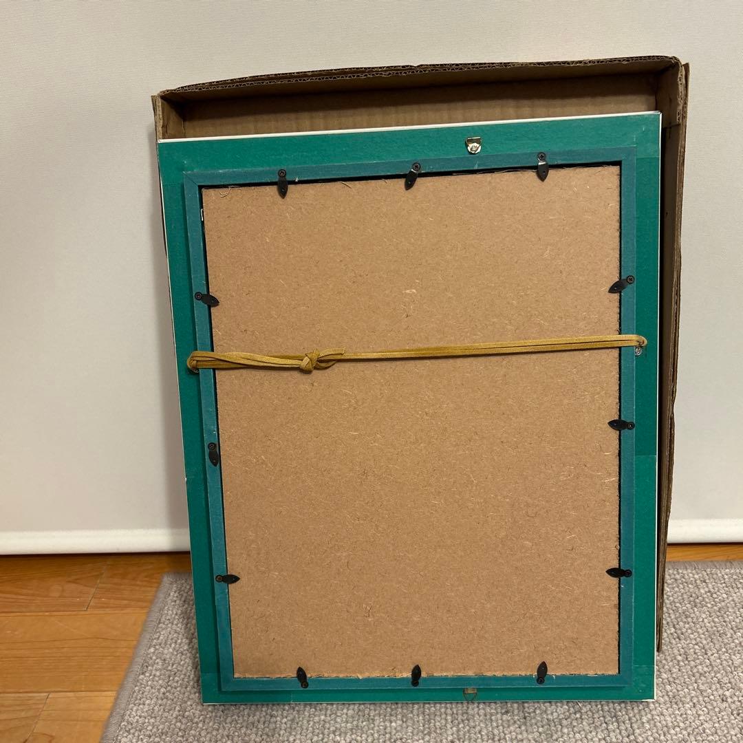 【模写】夭折の天才画家の油彩画　【人物】額装F6号　有元利夫