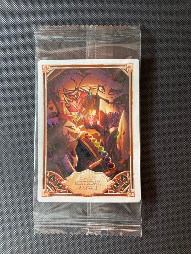 ハズビンホテル　ハッピーバースデー　エンジェル　プロモ　カード　トレカ　ハスク