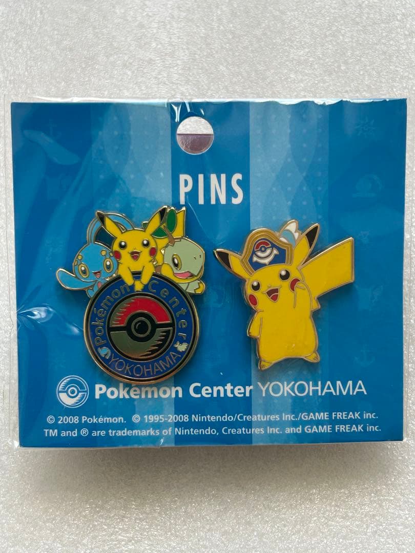ポケモンセンター　ヨコハマピンズ　2008