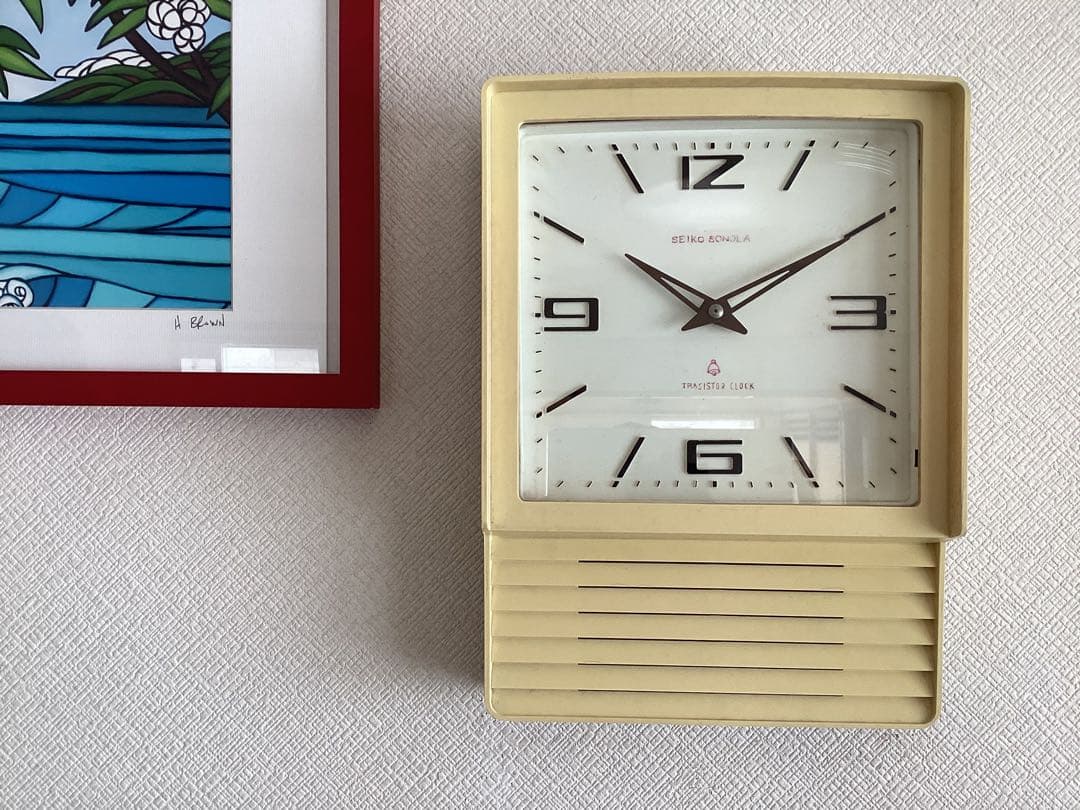 SEIKO Sonola トランジスタ時計　昭和30年代