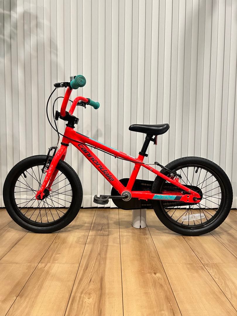 (kmrrr)キャノンデール キッズ トレイル 16インチ 補助輪未使用