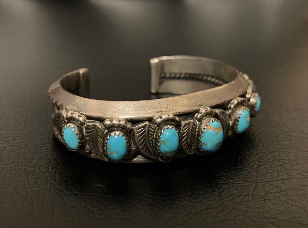 NAVAJO Atkinson Trading ヴィンテージヘビーバングル