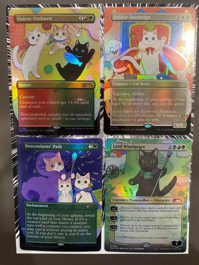 MTG Secret Lair LOOK AT THE KITTIES 未開封