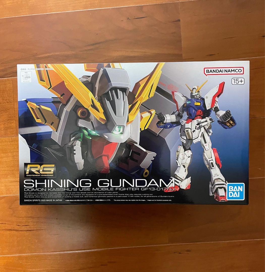【未開封】RG ゴッドガンダム ＆ RG シャイニングガンダム 2体セット