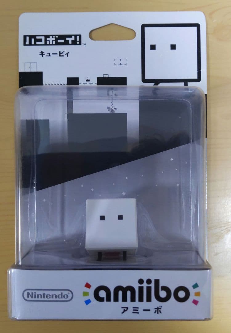 nintendo amibo ハコボーイ　キュービィ　箱入り未開封