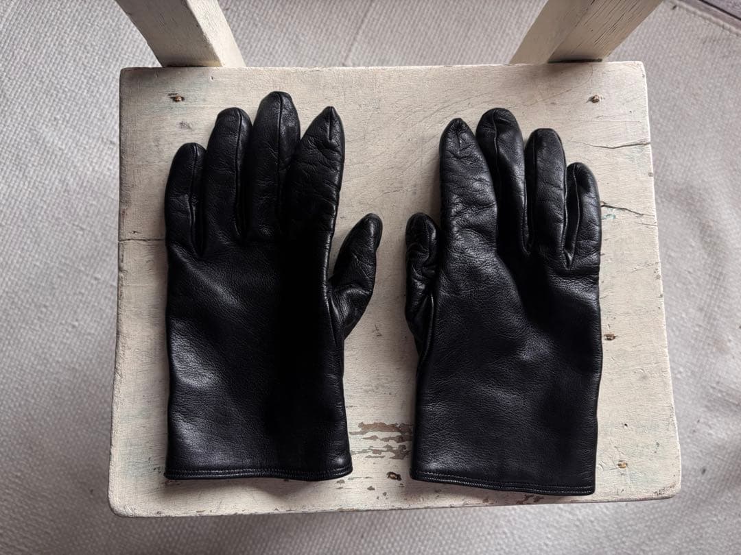 小物 OMAR AFRIDI CURVED GLOVES STEE