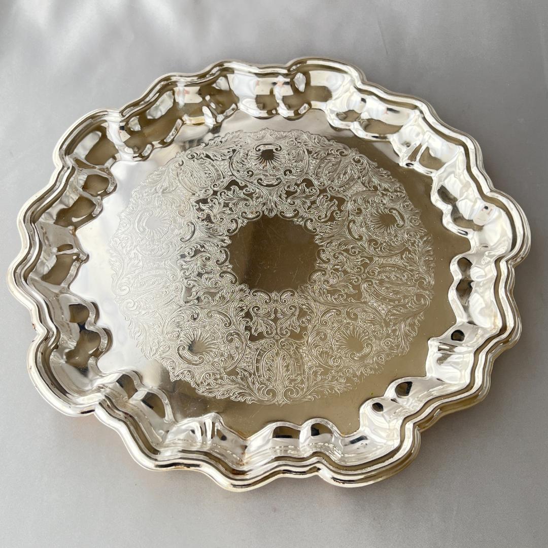 【LEONARD】チッペンデール ワイントレー / ドリンクトレー 30 cm