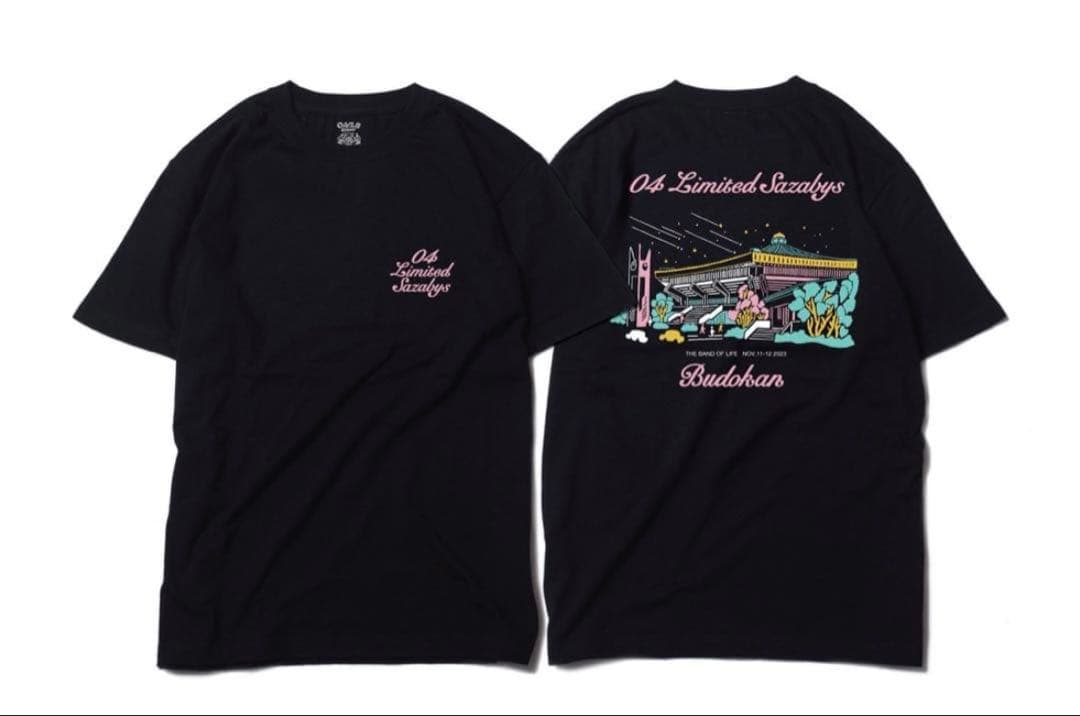 04 Limited Sazabys 武道館　verdy シャツ　フォーリミXL