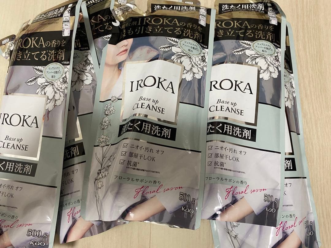 フレアフレグランス IROKA べースアップクレンズ 詰替用 500g×16個