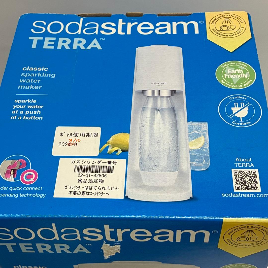 新品未使用　SodaStream TERRA ソーダストリーム テラ