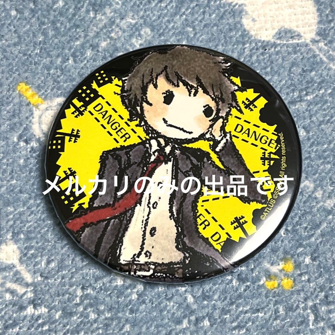 ペルソナ グラフアート 缶バッジ 足立透