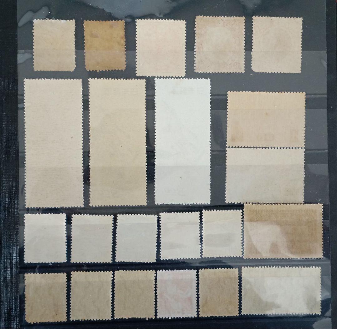 ●　銭単位切手　未使用　見返り美人・月に雁・大正大礼・航空・産業図案　他古い切手