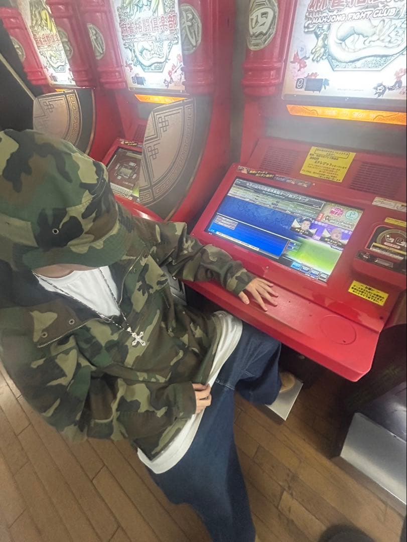 ロスコ　アノラックパーカー　迷彩 b-boy