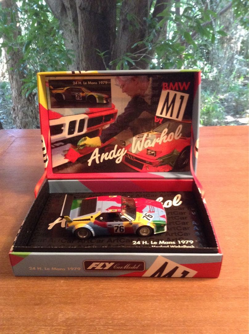 FLY ミニカーBMW M1 Artcar Andy Warhol 希少美品