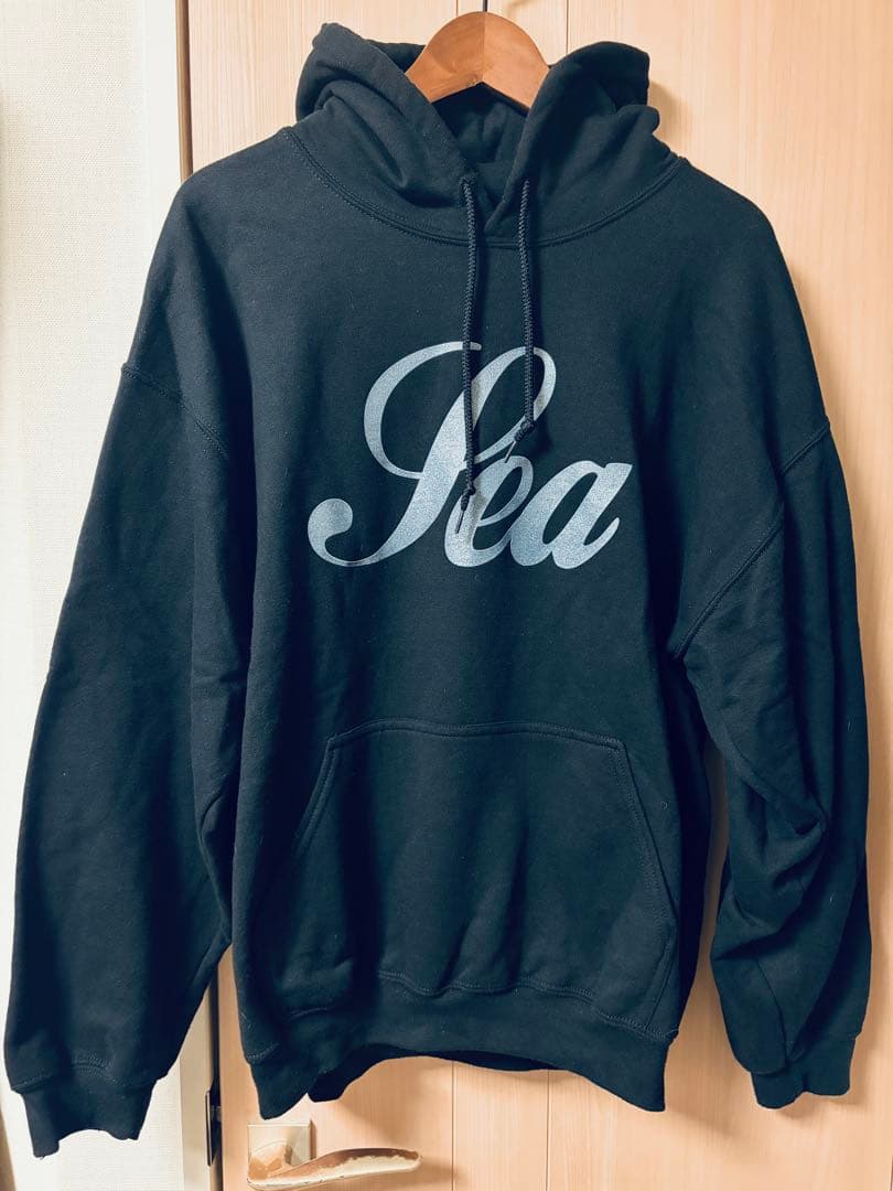windandsea HOODIE パーカー　シルバーロゴ　刺繍ロゴ　裏起毛　M
