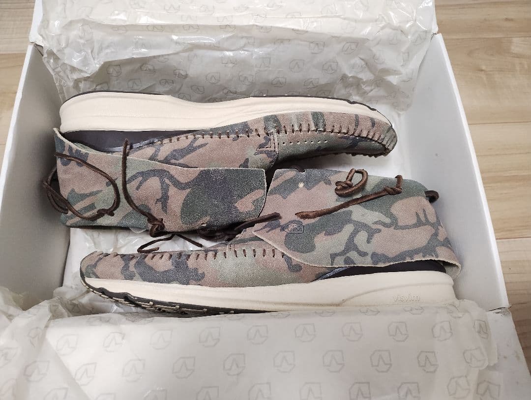 靴 USED VISVIM G FBT DPM BROWN US9.5 27.5cm