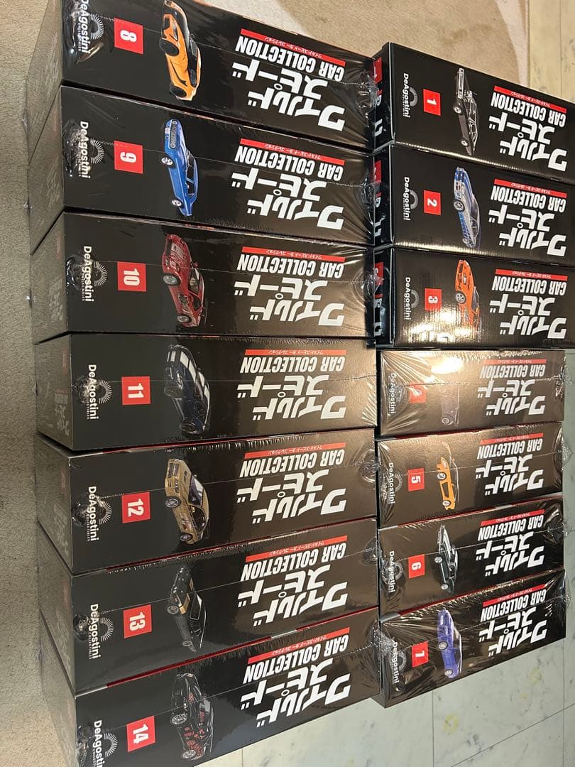 デアゴスティーニ、ワイルドスピードカーコレクシヨン　1〜14