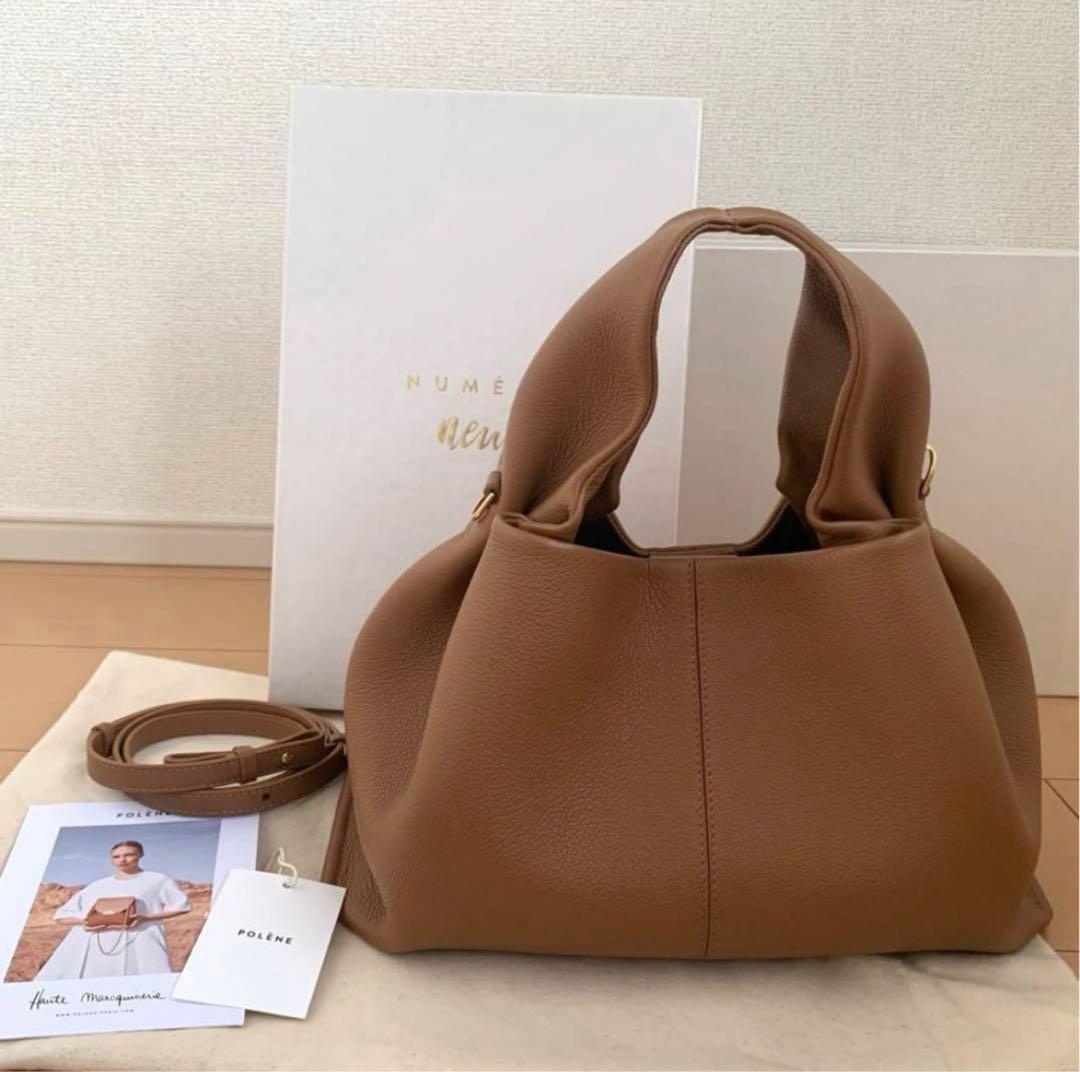 POLENE ポレーヌ NUMBER NINE キャメル