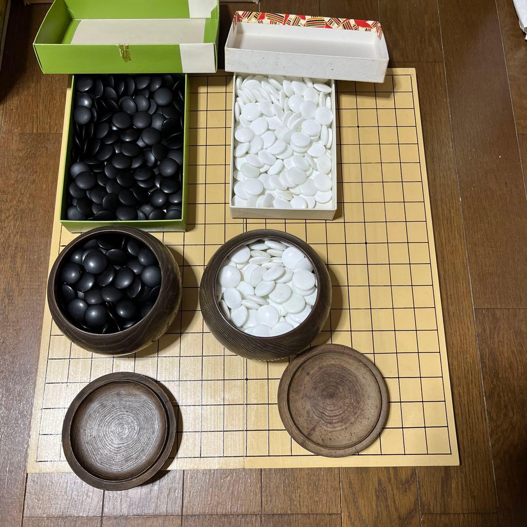 碁笥・碁盤・碁石(お値段応相談)