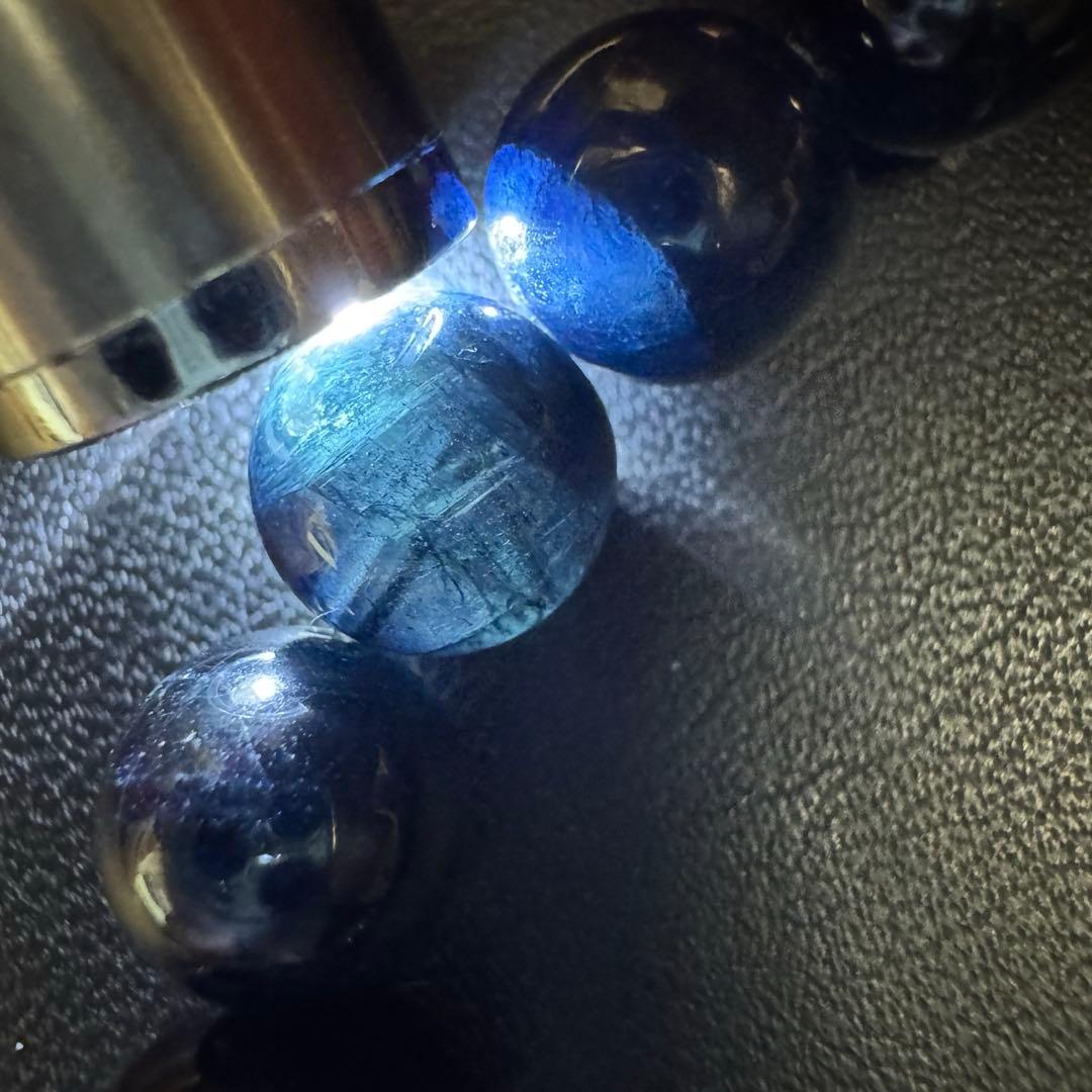 インディゴライトトルマリン　ブレスレット（9mm）