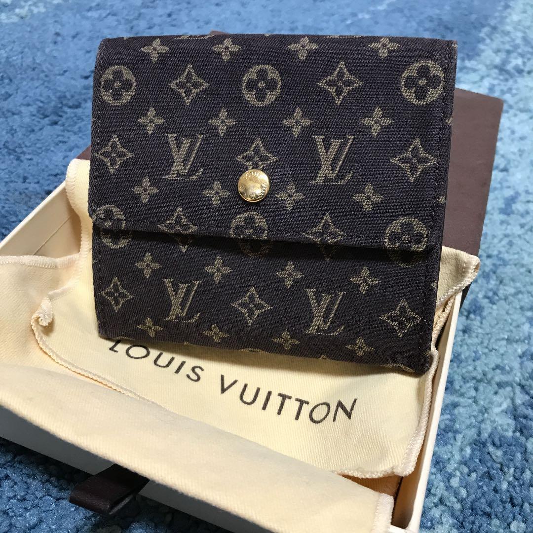 ルイヴィトン Wホック　二つ折り財布