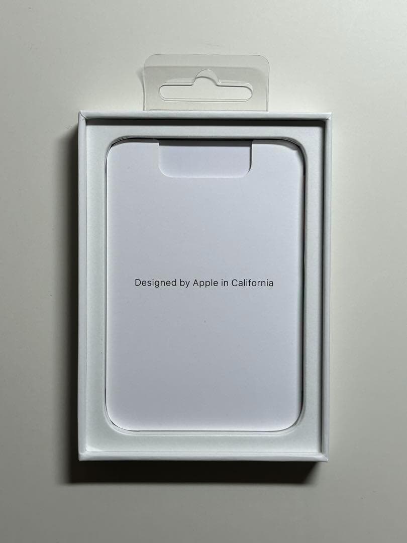 【美品】純正 MagSafe対応 iPhone レザーウォレット・ミッドナイトC